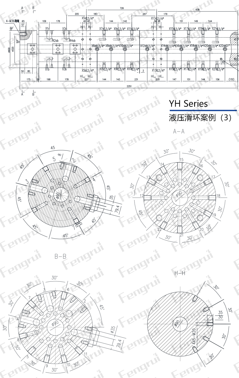 航空航天多通路旋转接头