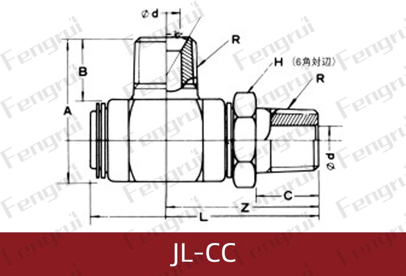 JL-CC高压旋转接头图纸